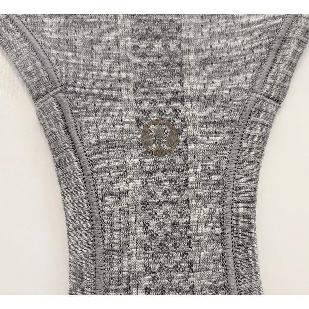 Lululemon Swiftly Tech Tank Top Heathered Gray Women's 6